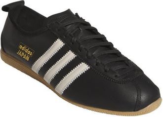 adidas Gender Inclusive Japan Low Top Sneaker in Black/Alumina/Gold Metallic at Nordstrom, Size 10.5 Womens