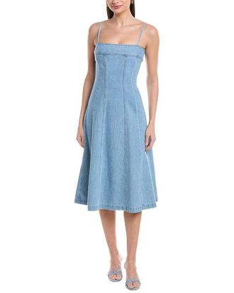 L'agence Lagence Mitzy Seam Midi Tank Dress
