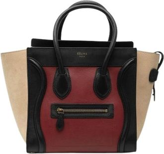 Celine Pre-owned Handbags, female, Multicolor, Size: ONE SIZE Pre-owned Luggage Tote