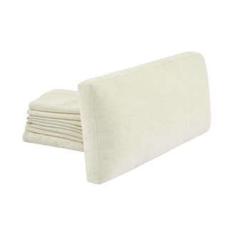 Sweeek Funda en tela de 3 plazas para para sof&aacute; cama neo, blanco