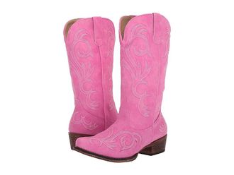 Roper Riley Womens Dress Shoes Hot Pink Faux Leather Vamp : 10.5 M, Synthetic