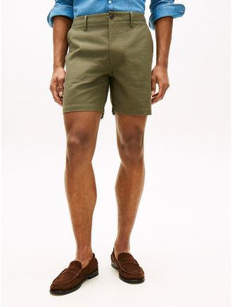 Tommy Hilfiger Mens Regular Fit 7 Utility Short - Green - 29