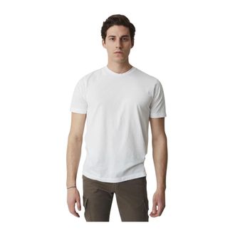 Daniele Fiesoli T-Shirts, male, White, Size: XL Stylish T-Shirt Paricollo