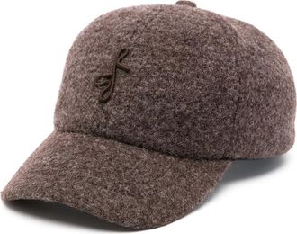 Ruslan Baginskiy Logo-embroidered Felted Cap