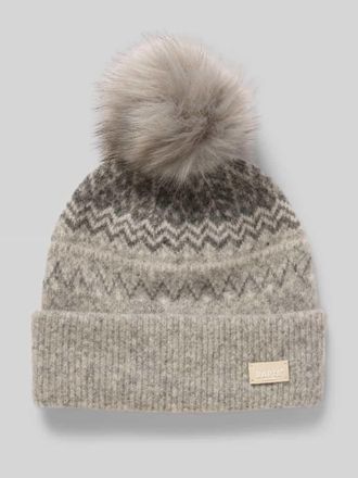 Barts Mütze mit Alpaka-Anteil Modell Woodstar in Hellgrau, Größe 1