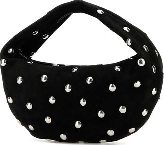Khaite Womens Olivia Hobo Black Calfskin