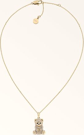 Furla Bazaar Collana Color Oro Oro Metallo + Strass Donna