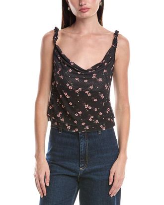 AFRM Afrm Asher Mesh Cowl Top