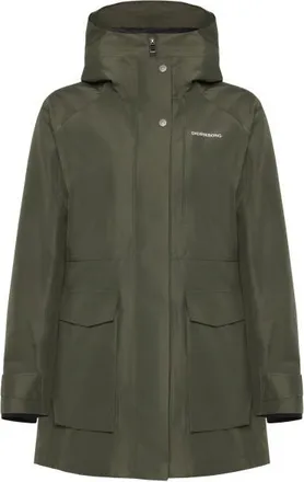Didriksons 1913 Harriet Parka Mantel f&uuml;r Damen | oliv