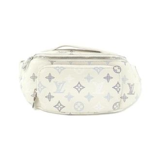 Louis Vuitton Pre-owned Monogram Shadow Rush Bum Bag - Dames - Pre-owned - Beige - Maat: ONE Size Leer