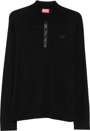 Diesel Heren, Tops, Zwart, Maat: M
