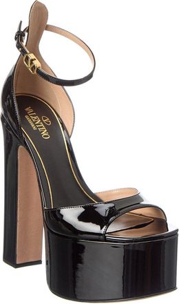 Valentino Go 155 Patent Platform Sandal