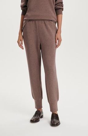 Varley Brushed Rib Slim Cuff 25-Inch Pants in Deep Taupe Marl Fleck at Nordstrom Rack, Size X-Small