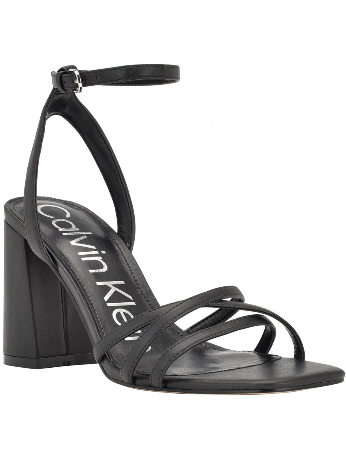 Calvin klein block heel sandals online
