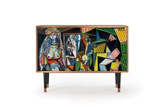 StoryZ Aparador multicolores 2 cajones y 2 puertas L 115 cm