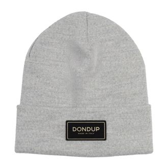 Dondup Beanies, unisex, Gray, Size: ONE SIZE Cappello