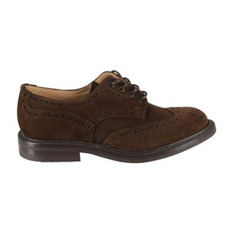 Trickers Laced Shoes, male, Brown, Size: 8 1/2 US Bourton Country Shoe
