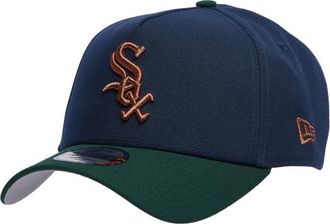New Era Womens Chicago White Sox White Sox 9FORTY A-Frame Cap - Adult Bronze/Navy/Green