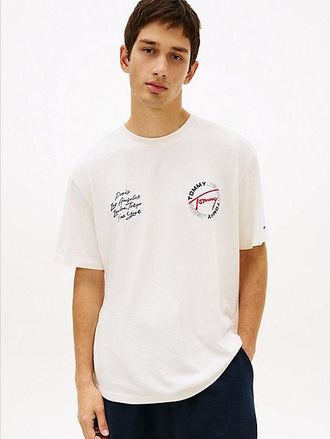Tommy Hilfiger Circular Back Logo Relaxed T-Shirt