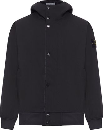 Stone Island TECHNICAL FABRIC JACKET WITH COMPASS LOGO - Stone Island - Man