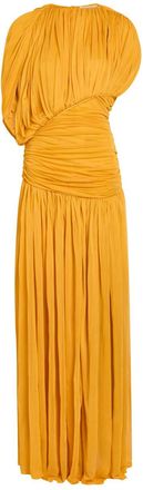 Tove Gai Draped Stretch-jersey Maxi Dress - Yellow - 34 (UK6 / XS)