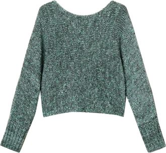 Twin-Set Maglione con scollo a barca - Verde