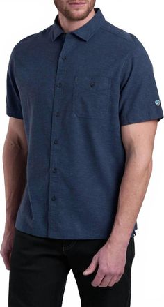 K&uuml;hl Getaway Short Sleeve Shirt In Open Sea