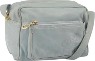 Loewe Pre-owned Cross Body Bags, female, Blue, Size: ONE SIZE Pre-owned Shoulder Bag
