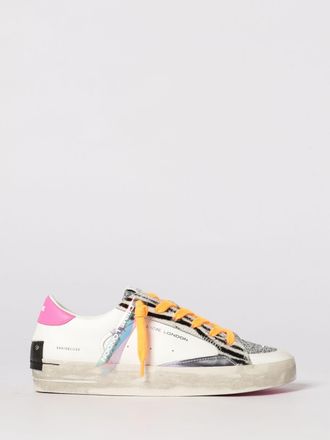 Crime London Sneakers SK8 Deluxe Crime London in pelle e glitter