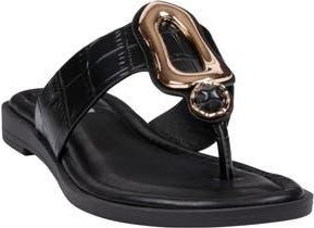 Good Choice Shoes Evarie Slide Sandal in Black at Nordstrom Rack, Size 7.5