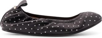 Isabel Marant Zwarte platte schoenen met logoinzet - Dames - Ballerinas - Zwart - 36 EU - Schoenen
