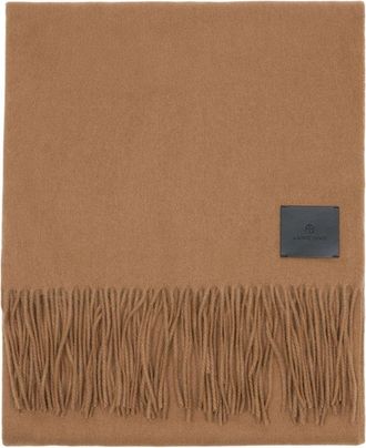 Anine Bing Womens Augustina Scarf Brown Wool