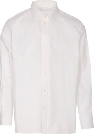 Saint Laurent Gestreept overhemd - Wit