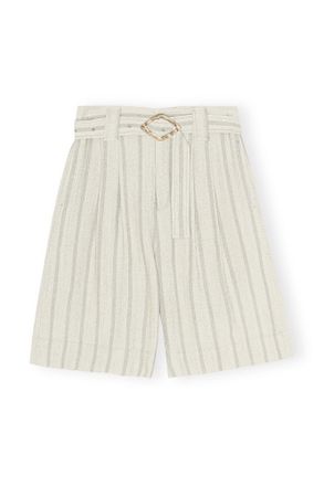 Ganni Long Shorts - Size 32 Grey