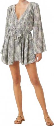 Misa Kaia Dress In Spring Python