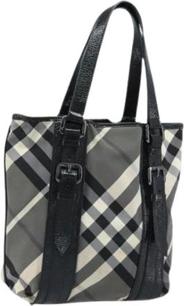 Burberry Pre-owned Tote Bags, female, Multicolor, Size: ONE SIZE Pre-owned Tote Bag