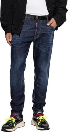 Dsquared2 Skater Jeans - Heren - Slim Fit Jeans - Blauw - 2XL - Katoen - Jeans