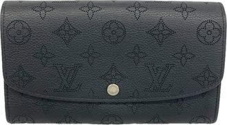Louis Vuitton Noir Long Wallet (Bi-Fold) (Pre-Owned)
