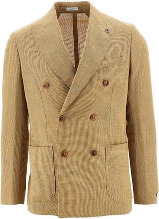 Breras Milano Firenze wool double-breasted jacket Man 46