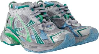 Balenciaga Womens Multicolor Technical Runner Sneaker Synthetic