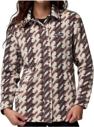 Columbia Benton Springs Shirt Jacket II Fleecejacke f&uuml;r Damen | braun
