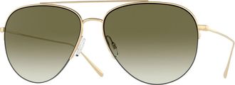 Oliver Peoples OV1303ST Cleamons 52928E Mens Sunglasses Gold Size 60
