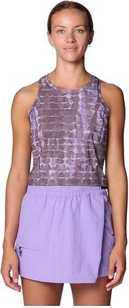 Mountain Hardwear Mountain Stretchtm Tanklette Womens Clothing Purple Sage Prismatic Print : SM, Polyester