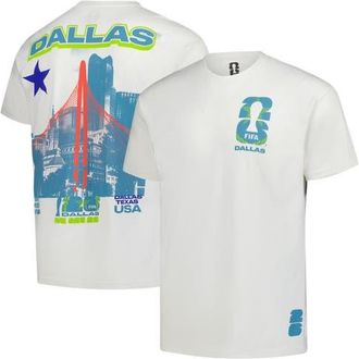 Outerstuff Mens Outerstuff Cream 2026 FIFA World Cup Dallas Host City Local Oversized T-Shirt at Nordstrom, Size X-Large