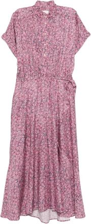 Isabel Marant Chemisier midi a fiori - Rosa