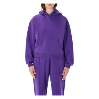 PANGAIA Felpa con cappuccio boxy pesante - - Sweatshirts & Hoodies - Donna - Viola - S