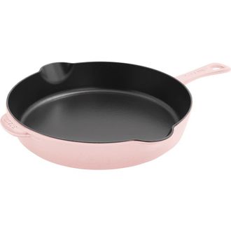Staub 11-Inch Enameled Cast Iron Traditional Skillet in Peony Pink at Nordstrom