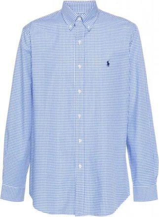 Ralph Lauren Shirts > Casual Shirts - Heren - Casual Overhemden - Blauw - XL - Overhemden