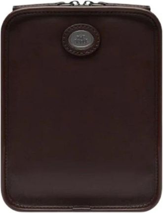 The Bridge Isaia Crossbody Piccolo - Heren - Schoudertassen - Bruin - ONE Size - Leer - Tassen