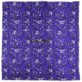 Balenciaga Pre-owned Stole - Dames - Pre-owned - Blauw - Maat: ONE Size Zijde